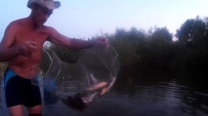 Карась на поплавок вечерний выезд плавно перешел в ночной.