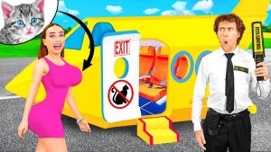 Как пронести домашних животных в самолёт _ Веселые идеи