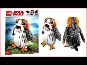 Конструктор LEGO STAR WARS 75230 Порг — Распаковка