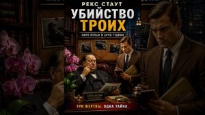 Рекс Стаут  Убийство троих   #детектив #аудиокнига #слушатьаудиокнигу