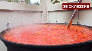 Борщ на бычьих хвостах и смоленских улиток отведали гости фестиваля на ВДНХ