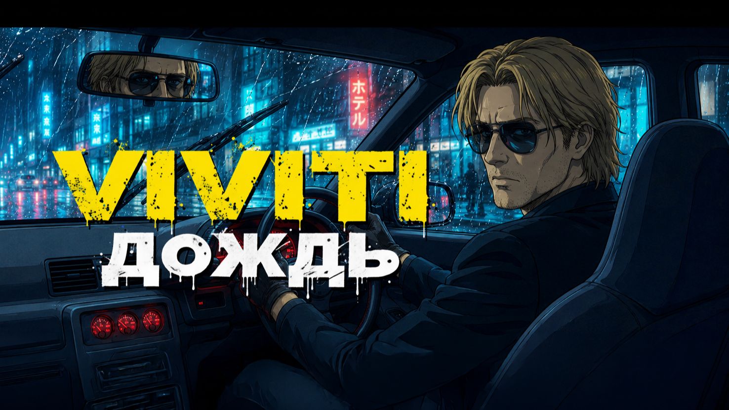 VIVITI / Вячеслав Тюрин — Дождь (Dance Mix) (Official Animated Video)