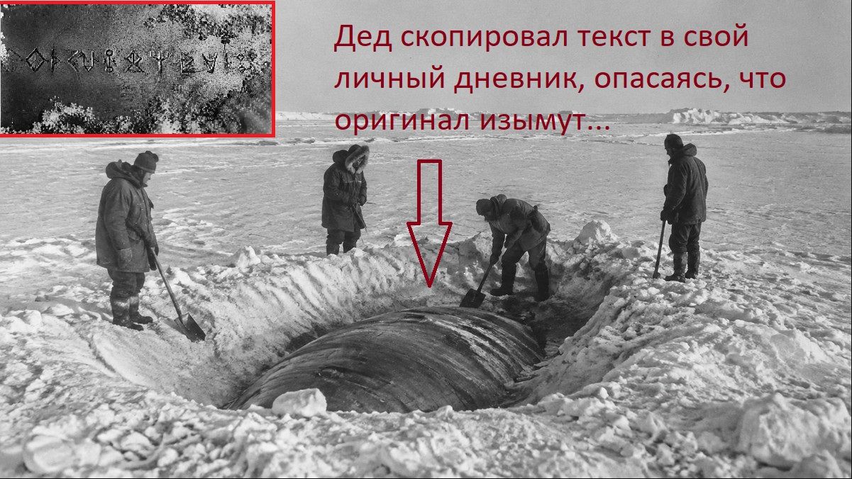 Капсулу времени погибшей цивилизации нашла полярная экспедиция в 1937 году