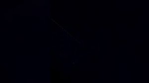 «Поезд из фонариков» (вереница спутников Starlink) над Горно-Алтайском