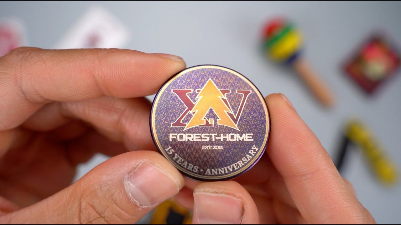 Монета Forest-Home Coin 15th Anniversary Saint-P Titanium