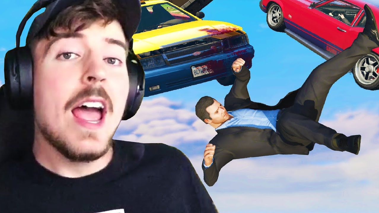 Мистер Бист. Безумный мод. Я добавил модификацию Хаоса в GTA V. MrBeast на русском