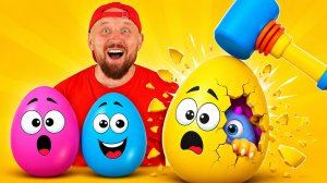 Сюрприз Яйцо - Песенка Finger Family - Сборник