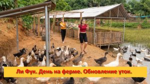 Ли Фук. Вьетнам. День на ферме. Обновление уток.