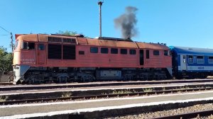 Запуск дизеля тепловоза М62