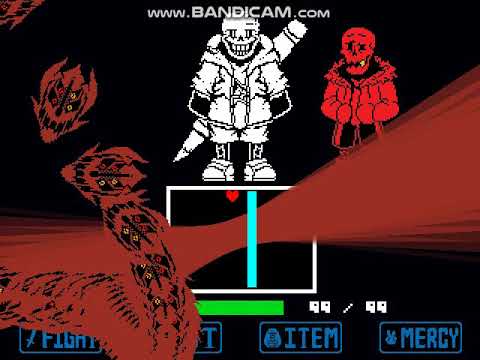 Swap Ink Papyrus Fight No Hit!