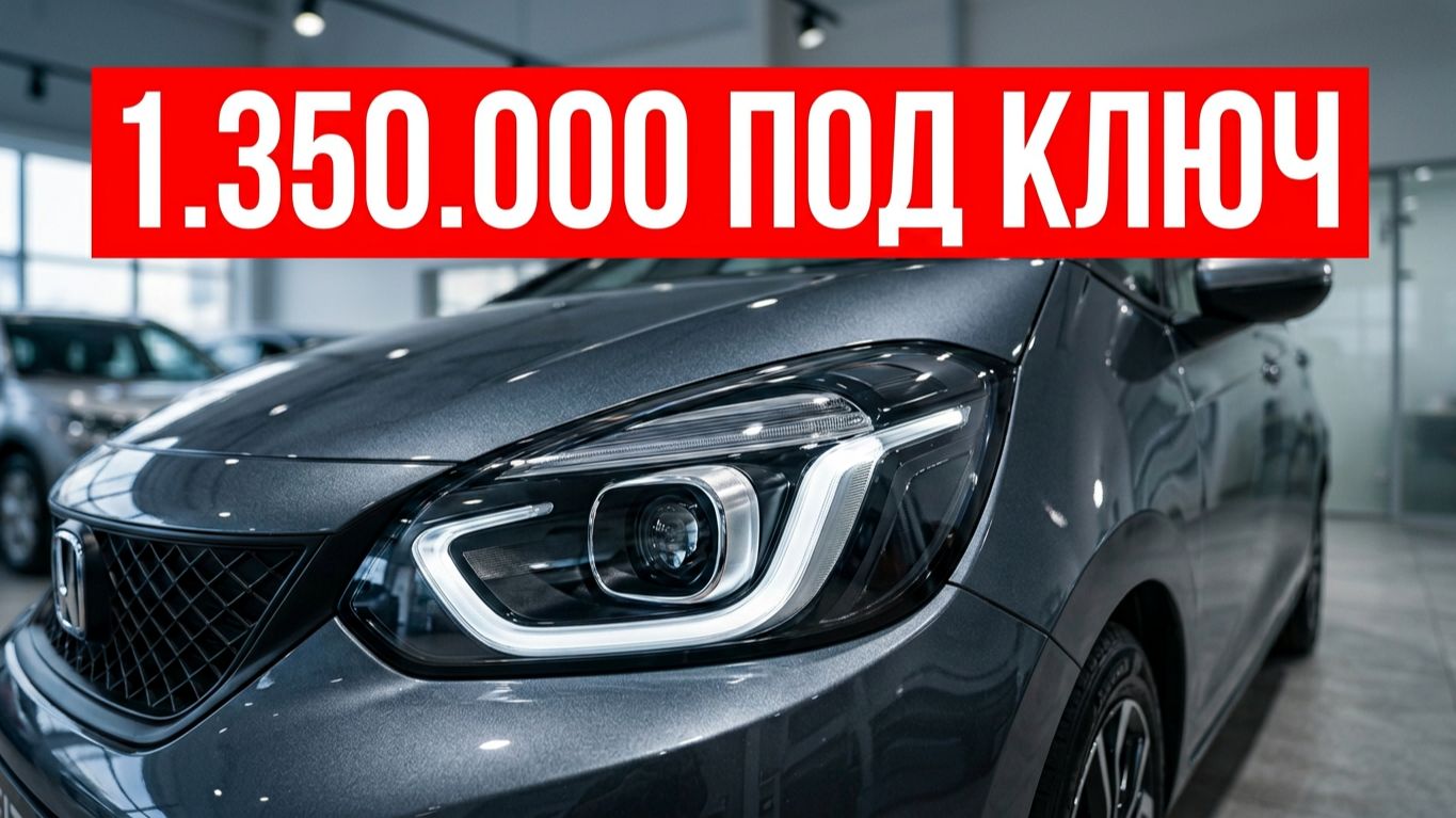 Honda Fit из Японии за 1.350.000 🍋 | Реальная цена