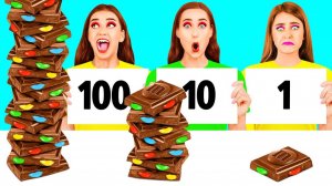 100 слоев еды #Веселые челленджи от BaRaDa Challenge