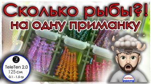 Сколько рыбы на одну приманку!? Double Bait 1.2 / TeleTen 2.0 125
