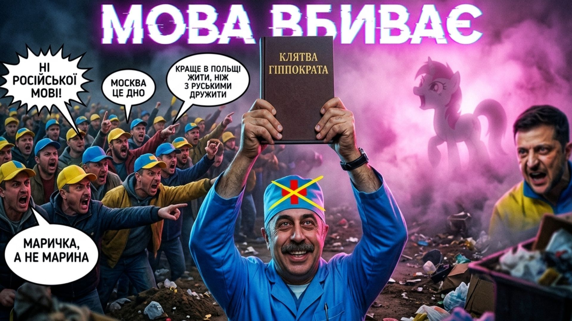 ЖИТЬ СТАЛО НЕВОЗМОЖНО. ПРОКЛЯТИЕ МОВЫ. ФАНАТИКИ И ПОДХАЛИМЫ.  Евгений Комаровский
