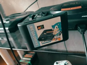 Flash-картридж для sega md