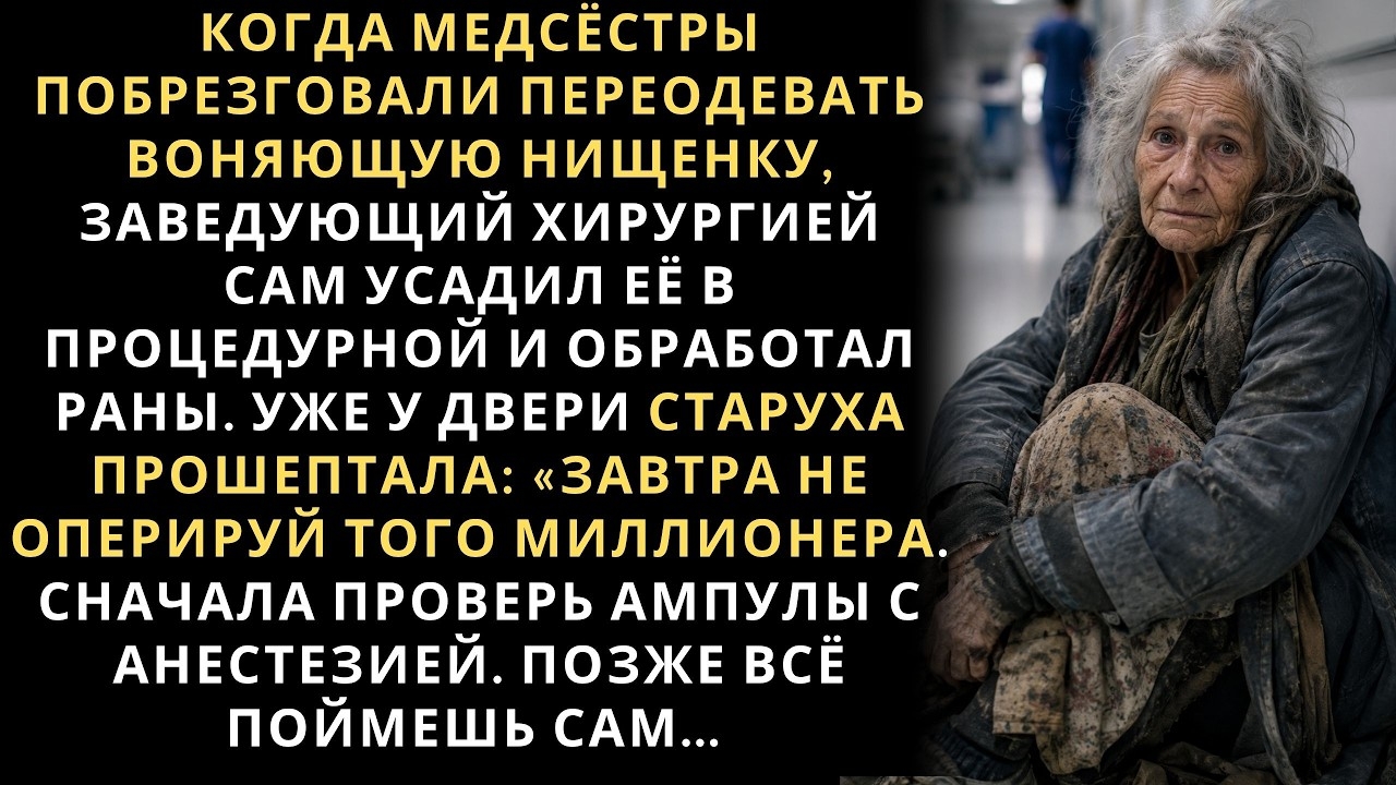 Истории из жизни/Завтра не оперируй того миллионера, лучше проверь ампулы/Аудиорассказы жизненные