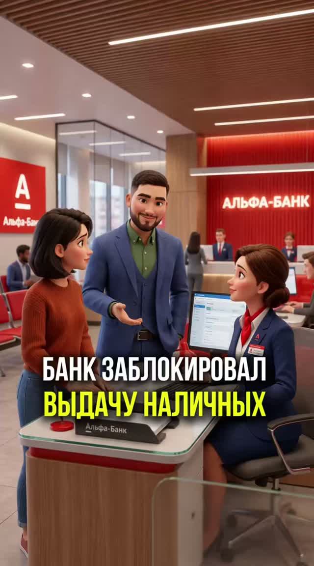 БАНК ЗАБЛОКИРОВАЛ ВЫДАЧУ НАЛИЧНЫХ? #банк #115ФЗ #наличные #юрист #банковскоеправо