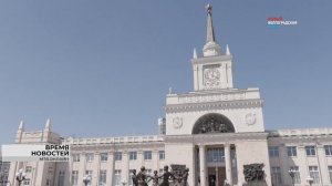 В Волгограде на Привокзальной площади установили новое освещение
