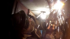 Газосварка ЖКХ  Опять отопление.Gas welding in housing and communal services