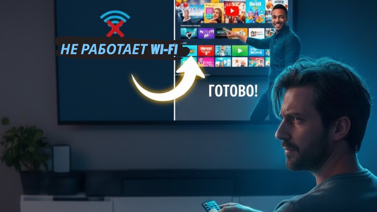 Как на Smart Tv подключить Wi-Fi?!