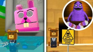 Прохождение игры «Secret Grimace Shake Monster in Pyramid» - Super Bear Adventure