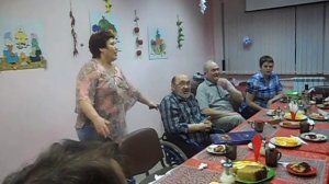 Прощальный вечер в санатории «Марциальные воды». Карелия. Гармонист Василий Гришкин(видео из архива)
