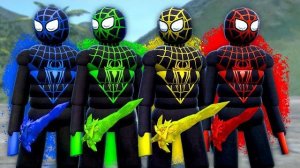 ФИЗИКА БОЕВ В ИГРЕ SPIDER-MAN MILES NPC EPIC EUPHORIA RAGDOLLS  RESCUE BRAND NEW DAY