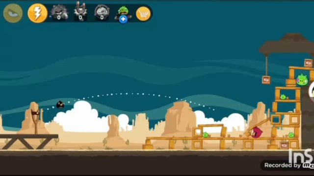 Прохождение взетчини их повыше в игре Angry Birds Classic