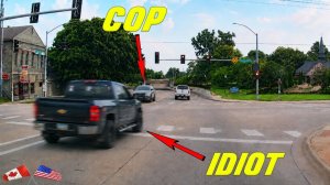 🚦 Нетерпеливый водитель проехал на красный в САМЫЙ неподходящий момент! ДТП и Аварии