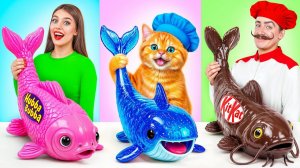 Кулинарный Челлендж с Котиком _ Сумасшедшие Кулинарные Идеи