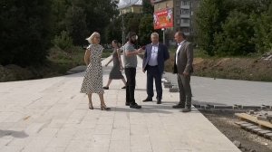 Продолжается реконструкция сквера «Сказка»