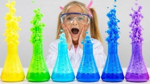 В доме Алисы извергается вулкан! Научные эксперименты