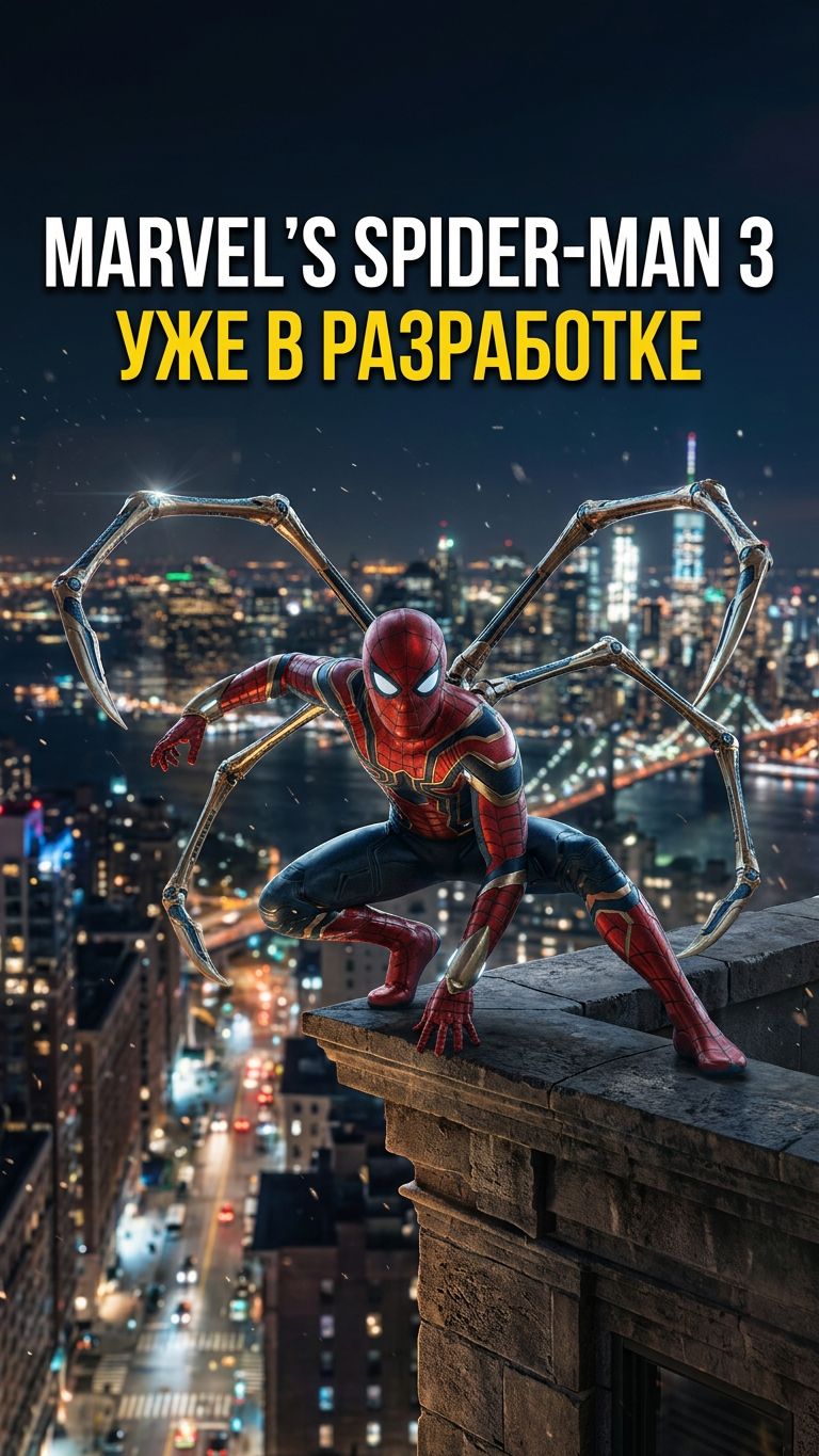 Игра Marvel's Spider-Man 3 появилась в базе данных IMDb