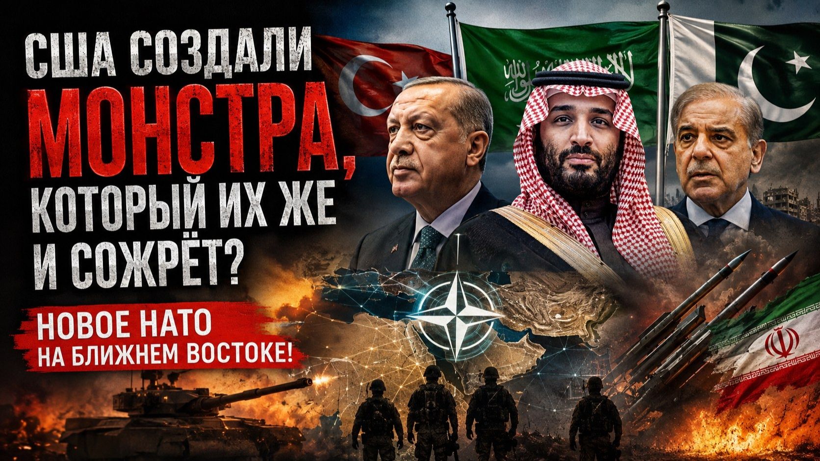 США создали МОНСТРА? Новое НАТО Турции, Пакистана и Саудовской Аравии: кто станет жертвой