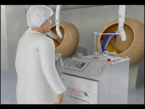 Drum Coating - Heated Spray System - made by Spraying Systems Co