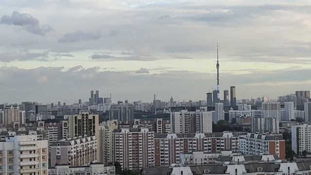 Вид на Москву в хорошем качестве
