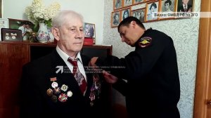 В Златоусте поздравили с юбилеем ветерана отдела МВД по городскому округу