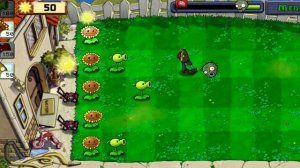 Начал проходить Plants Vs Zombi 1 часть