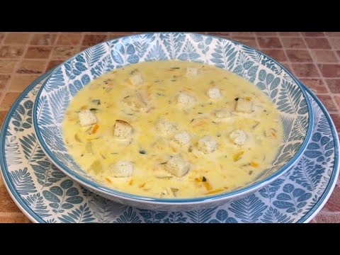 Нежный и Ароматный Суп с Плавленым Сыром. Простой рецепт Сырного Супа за 30 минут.
