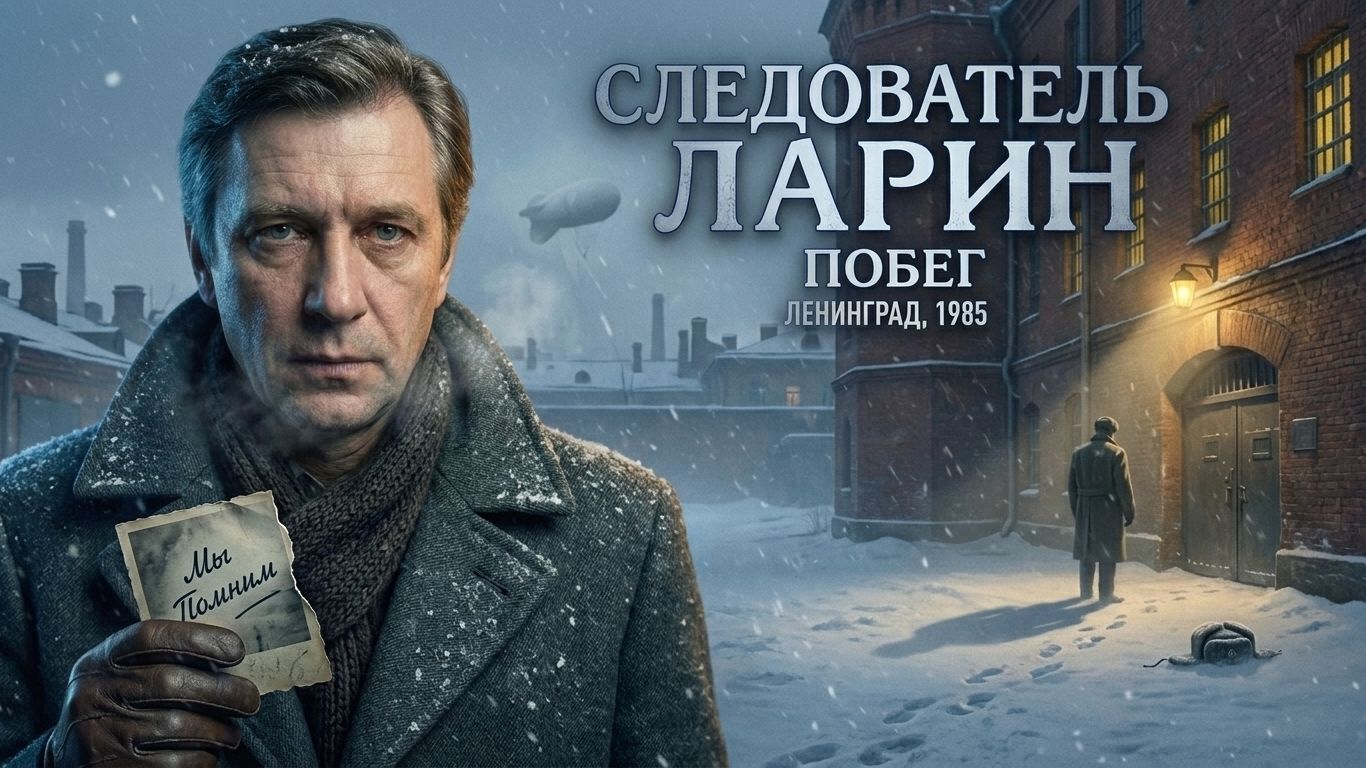 ПОБЕГ _ Детектив. Ленинград, 1985 год.