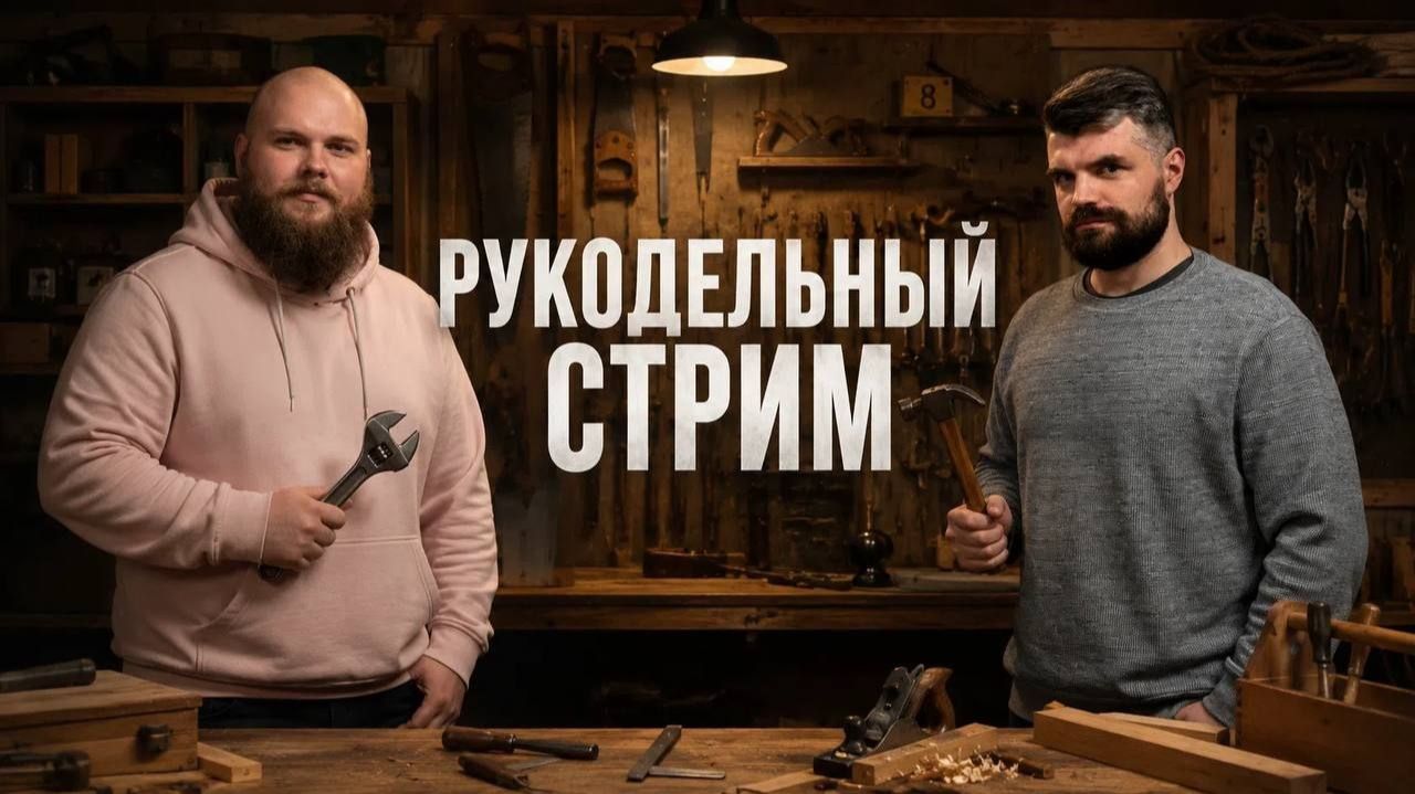 Рукодельный Стрим выпуск 5 - ЖЕСТКИЙ ПОКРАС !!!