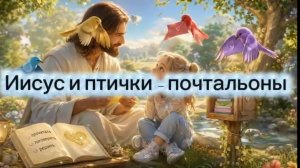 ЮВАЛЬ детям - ИИСУС И ПТИЧКИ ПОЧТАЛЬОНЫ