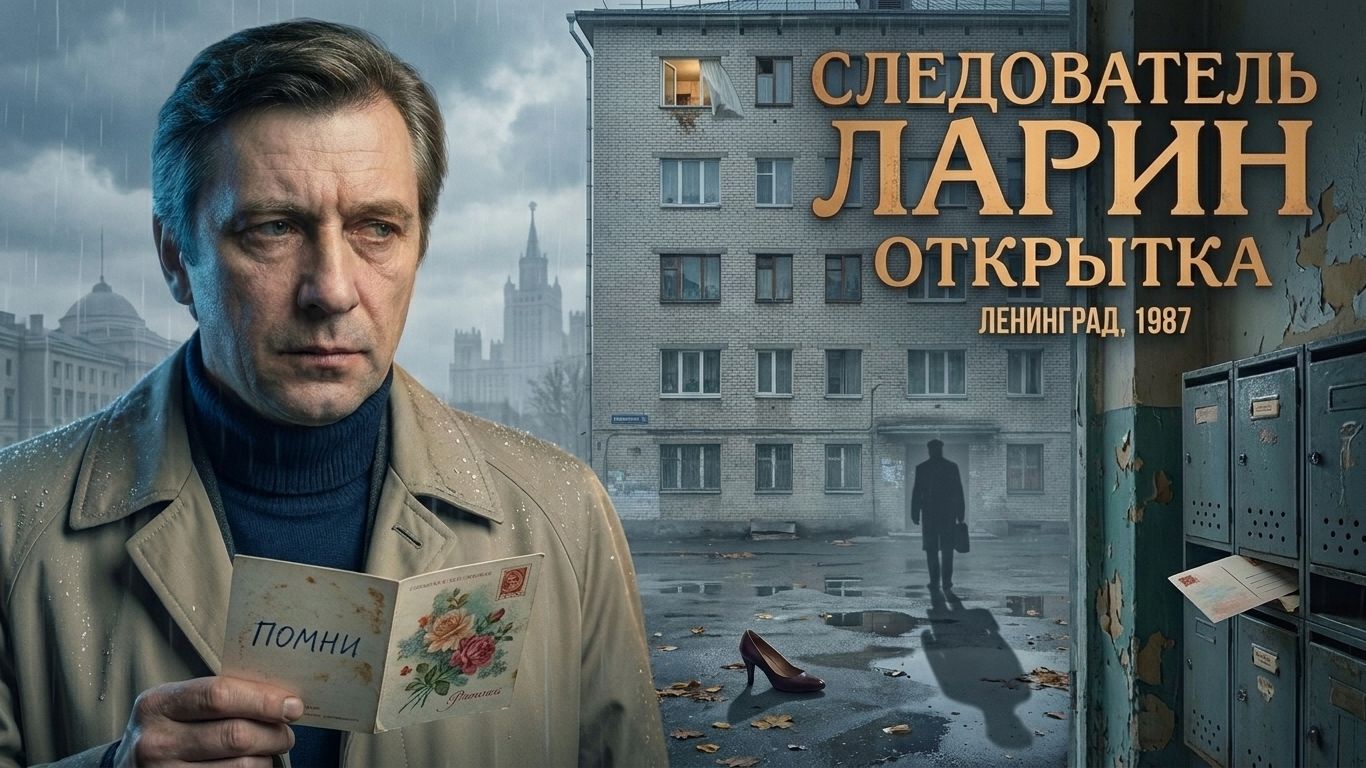 Открытка со словом «Помни» _ Детектив. Ленинград, 1987 год.
