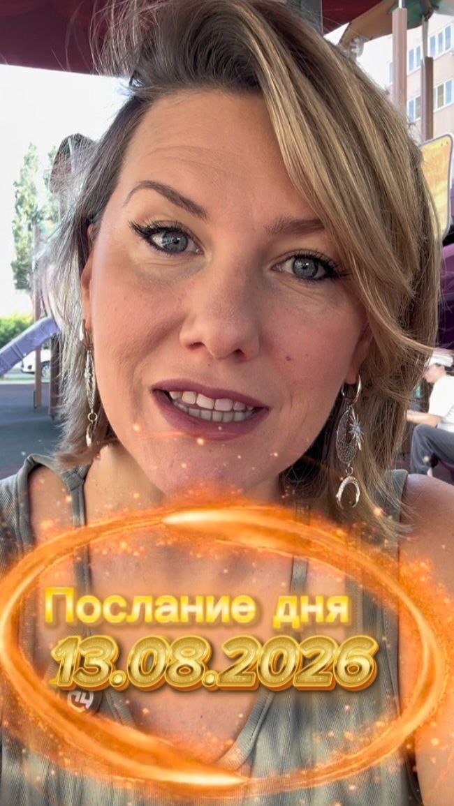 Послание дня 13.08.2026 💫