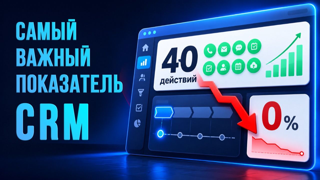 40 действий и 0 результата: что скрывает ваша CRM?