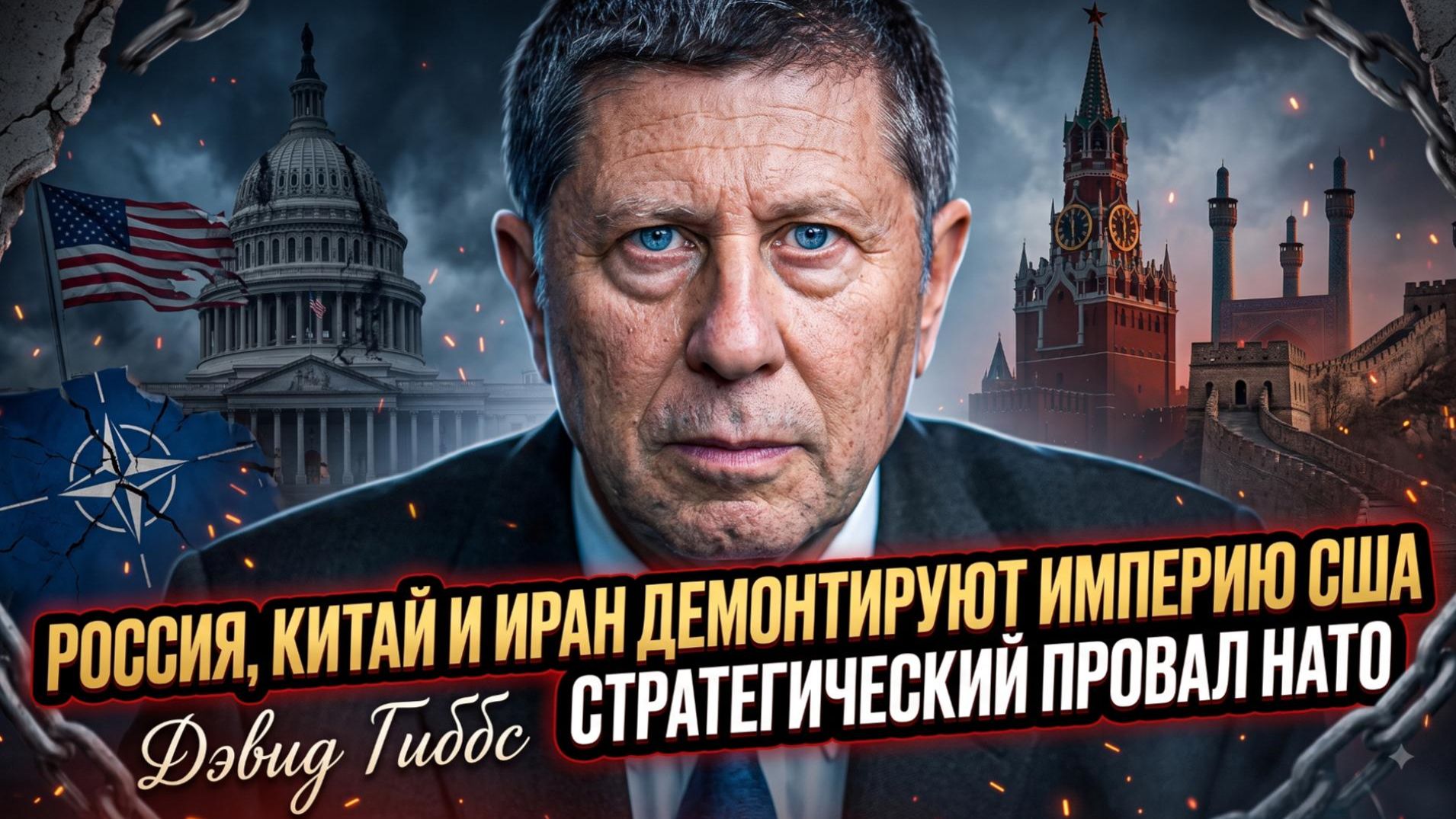 🌏Дэвид Гиббс | Конец гегемонии: как Россия, Китай и Иран рушат империю США