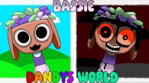 🏆 СПРУНКИ OC: BASSIE ИЗ DANDY’S WORLD — ФАЗЫ 1–2! 😳🎶 | SPRUNKI