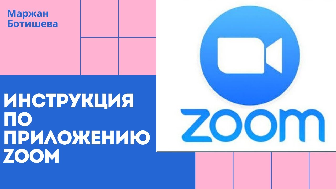 инструкция по приложению Zoom