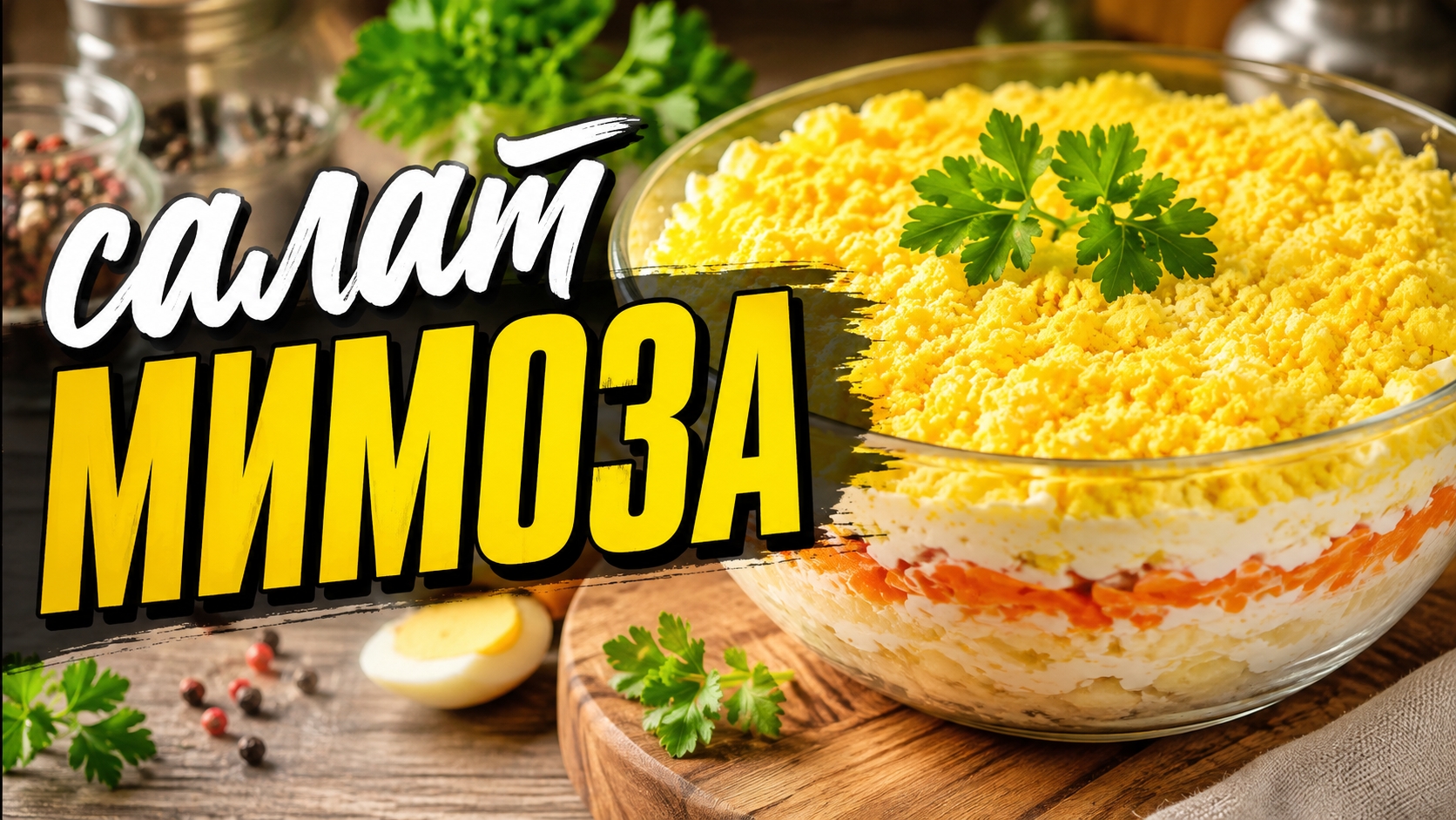 Салат МИМОЗА!