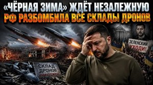Зеленский довёл Украину до катастрофы! Армия РФ стремительно уничтожает дроны ВСУ!